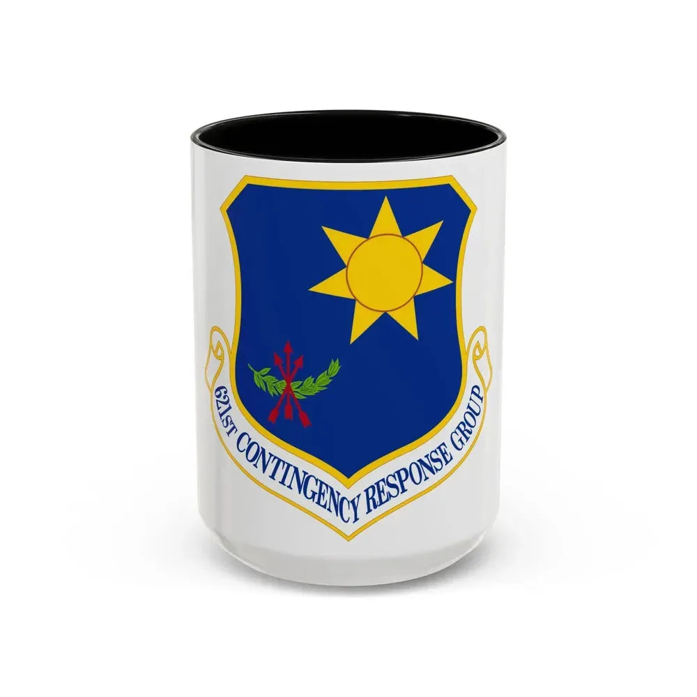 621 Contingency Response Group AMC (U.S. Air Force) Accent Coffee Mug 15oz Black - Go Mug Yourself