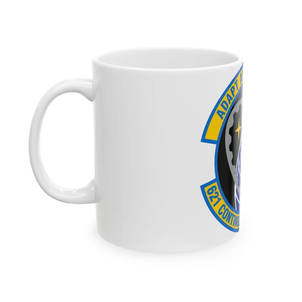 621 Contingency Response Squadron AMC (U.S. Air Force) White Coffee Mug-Go Mug Yourself