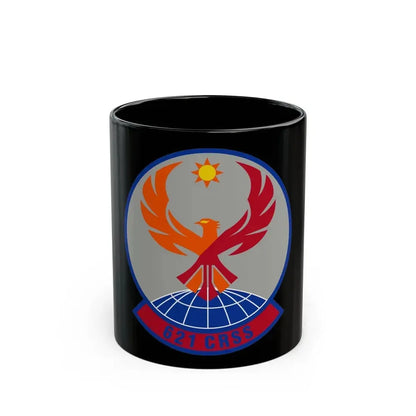 621 Contingency Response Support Sq AMC (U.S. Air Force) Black Coffee Mug - Go Mug Yourself