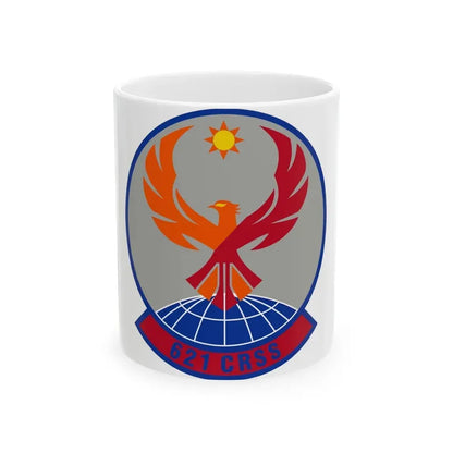 621 Contingency Response Support Sq AMC (U.S. Air Force) White Coffee Mug 11oz - Go Mug Yourself
