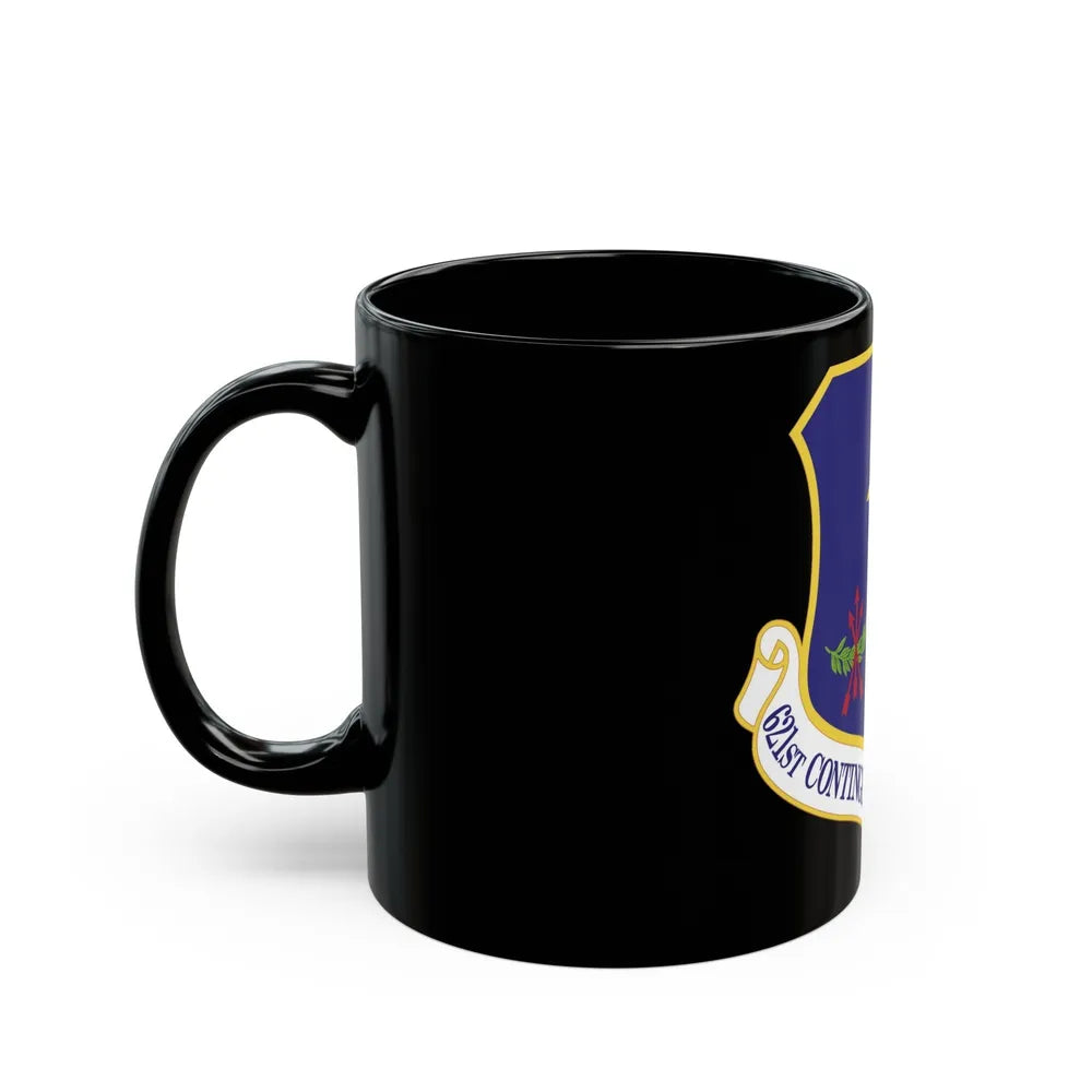 621 Contingency Response Wing AMC (U.S. Air Force) Black Coffee Mug-Go Mug Yourself