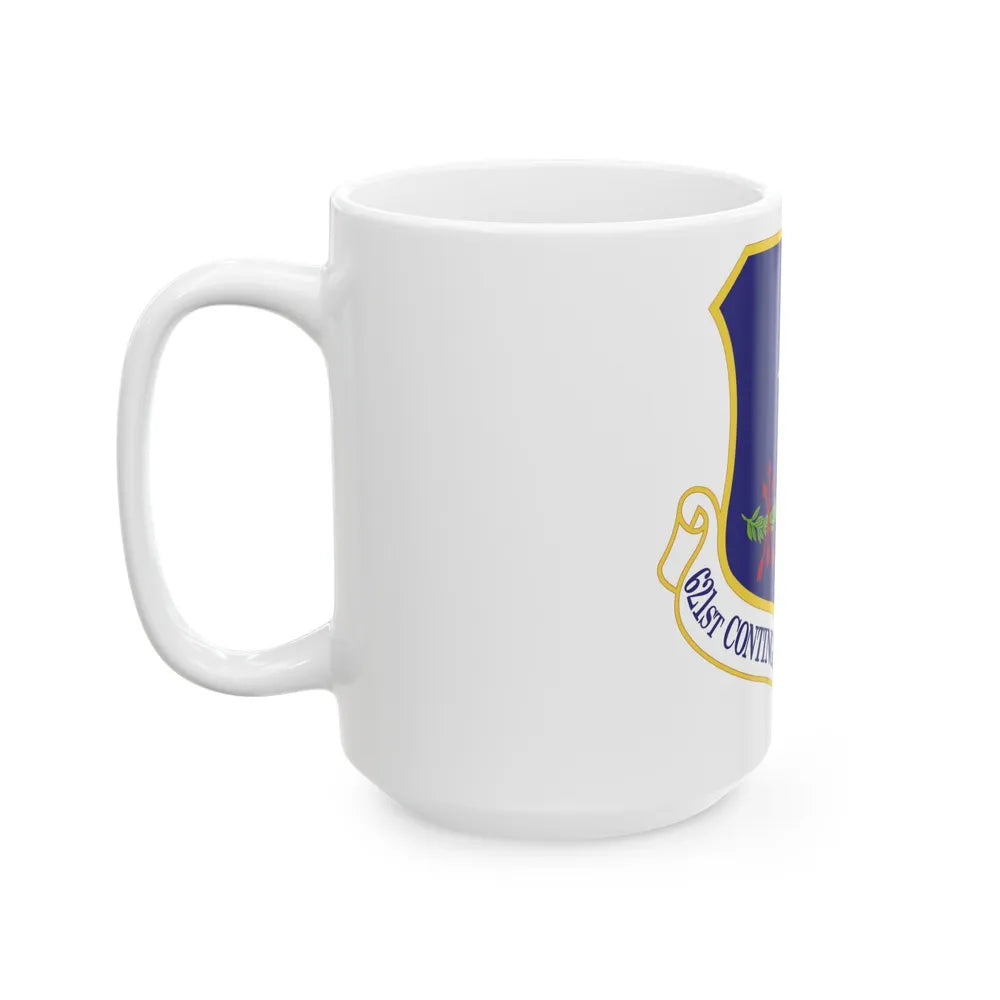 621 Contingency Response Wing AMC (U.S. Air Force) White Coffee Mug-Go Mug Yourself