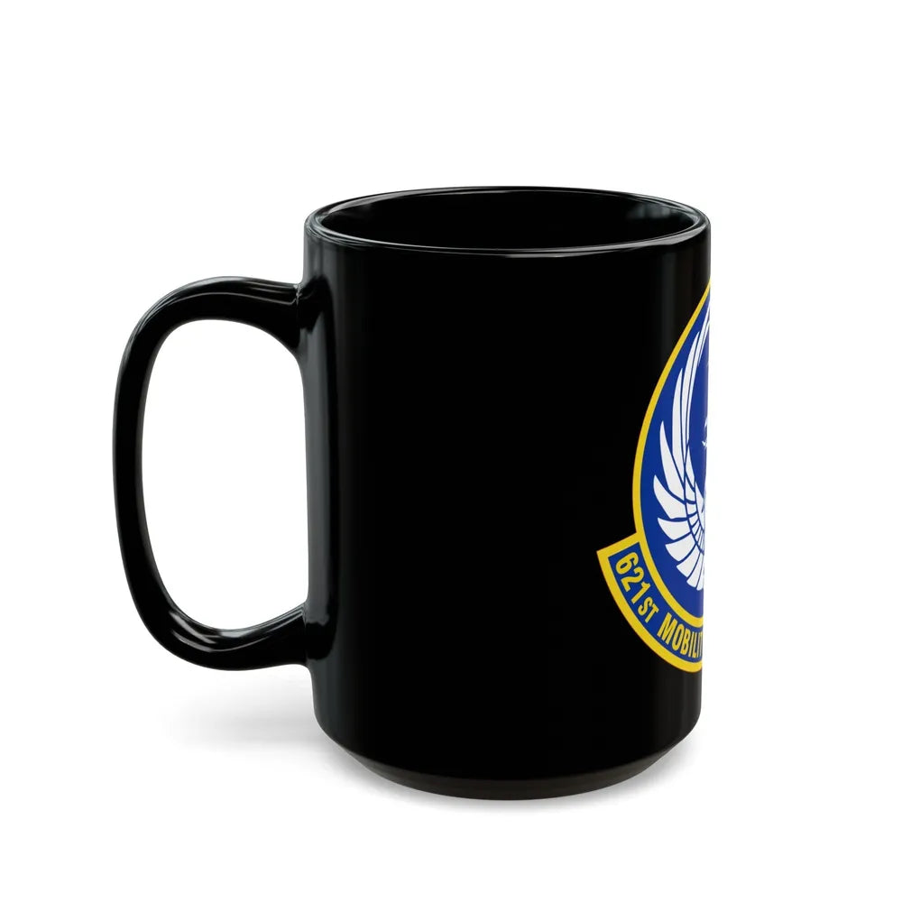 621 Mobility Support Operations Squadron AMC (U.S. Air Force) Black Coffee Mug-Go Mug Yourself