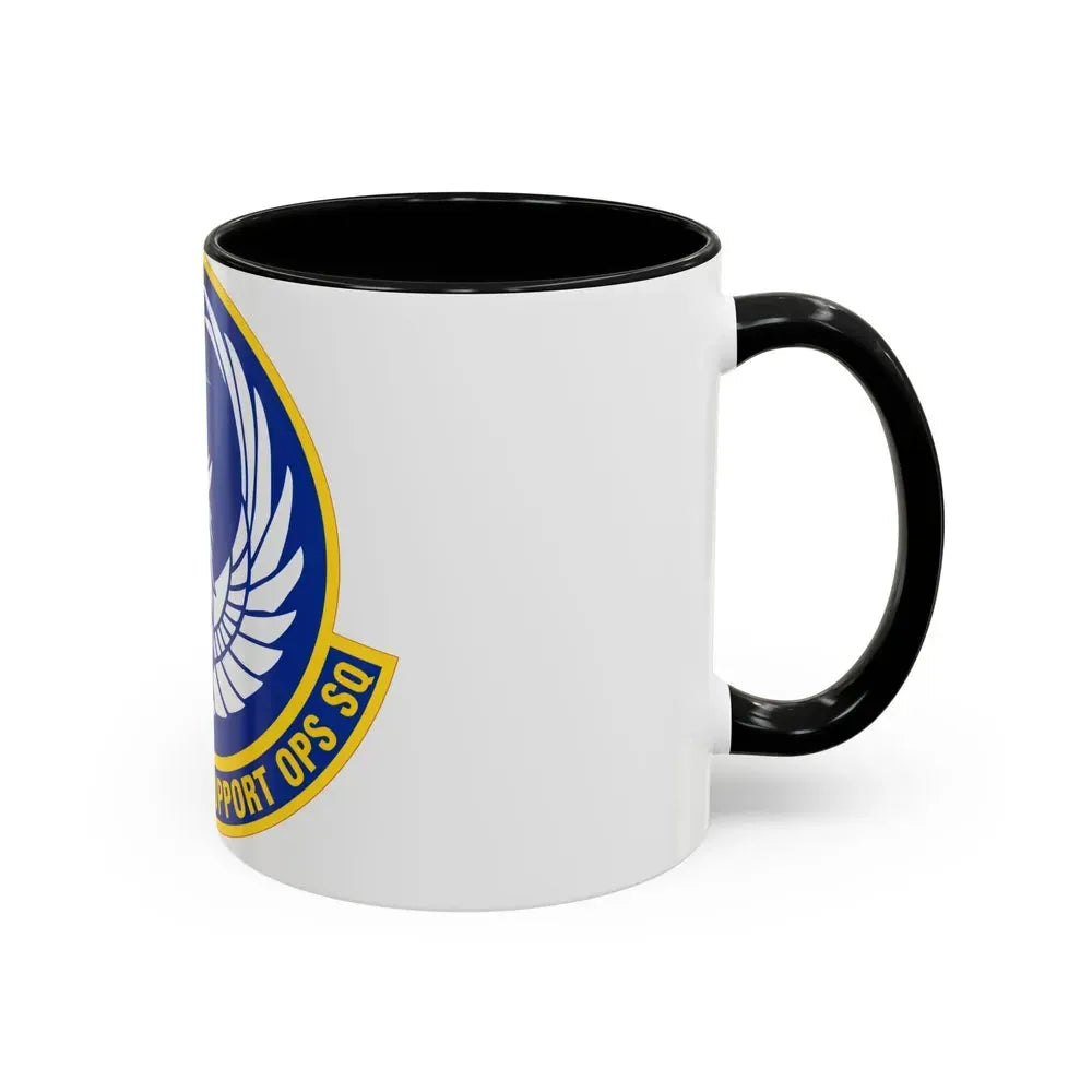 621 Mobility Support Operations Squadron AMC (U.S. Air Force) Accent Coffee Mug - Go Mug Yourself