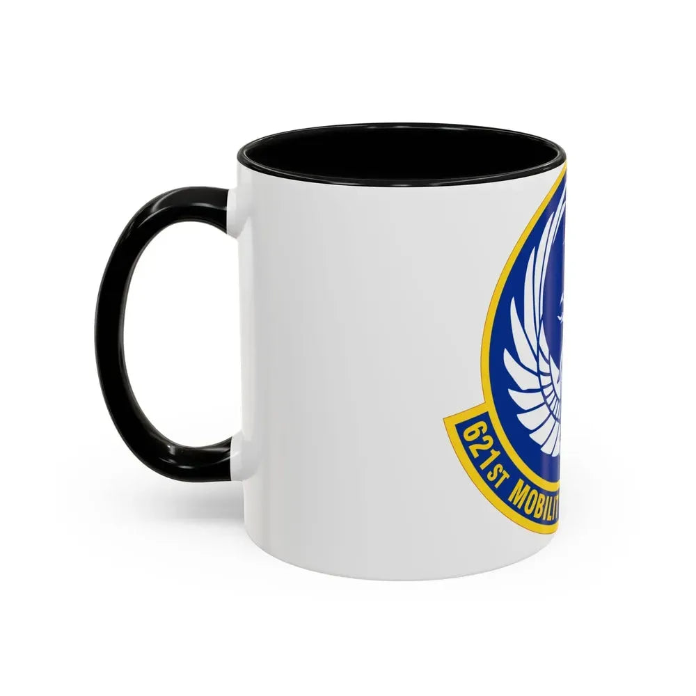 621 Mobility Support Operations Squadron AMC (U.S. Air Force) Accent Coffee Mug - Go Mug Yourself
