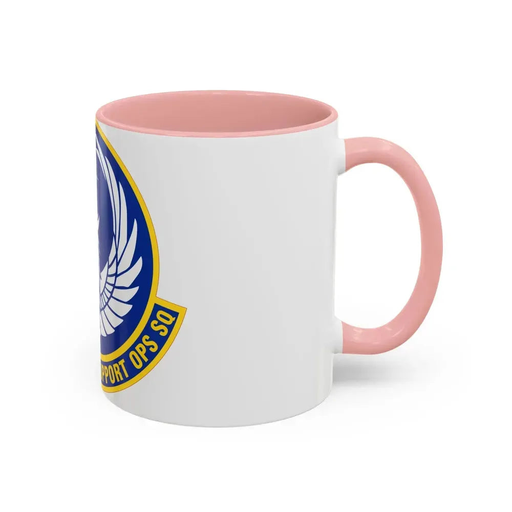621 Mobility Support Operations Squadron AMC (U.S. Air Force) Accent Coffee Mug - Go Mug Yourself