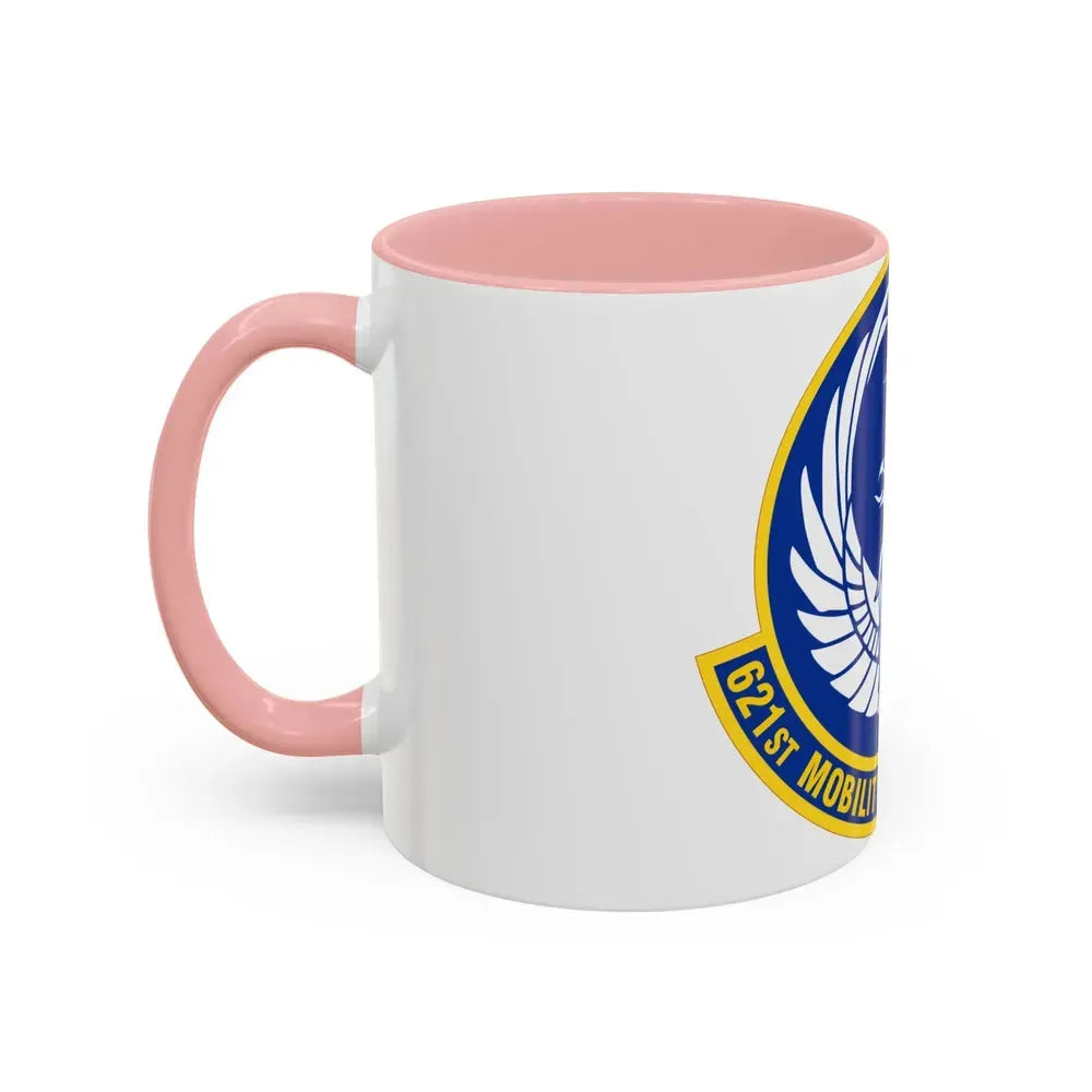 621 Mobility Support Operations Squadron AMC (U.S. Air Force) Accent Coffee Mug - Go Mug Yourself