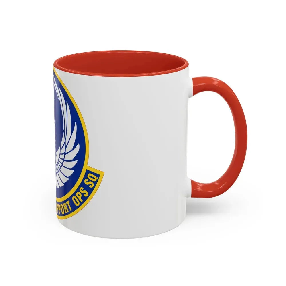 621 Mobility Support Operations Squadron AMC (U.S. Air Force) Accent Coffee Mug - Go Mug Yourself