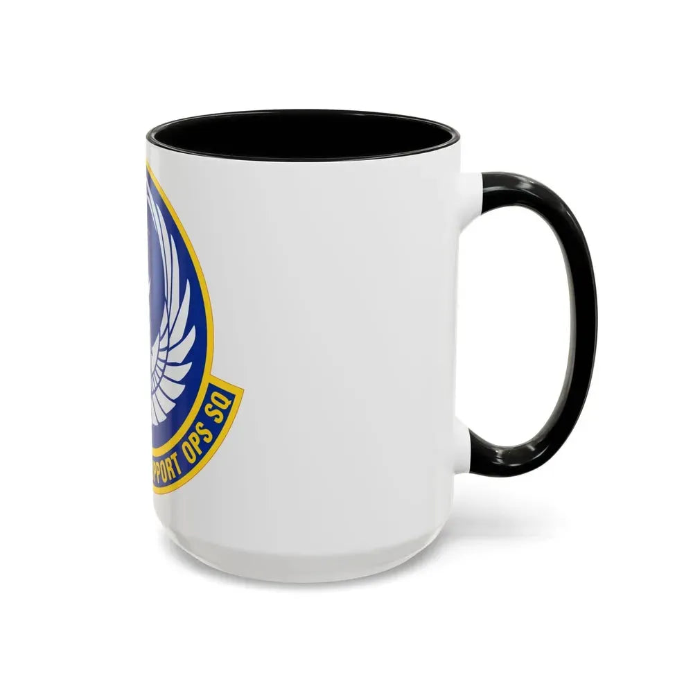 621 Mobility Support Operations Squadron AMC (U.S. Air Force) Accent Coffee Mug - Go Mug Yourself