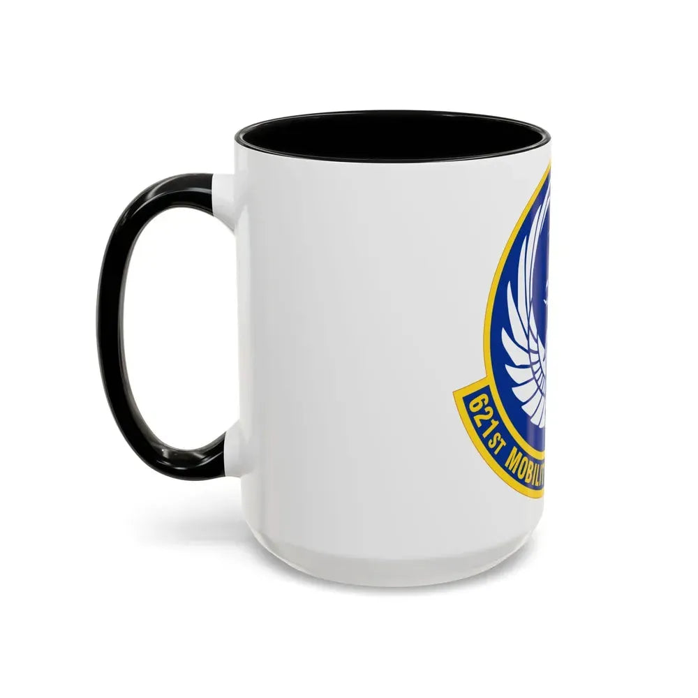 621 Mobility Support Operations Squadron AMC (U.S. Air Force) Accent Coffee Mug - Go Mug Yourself
