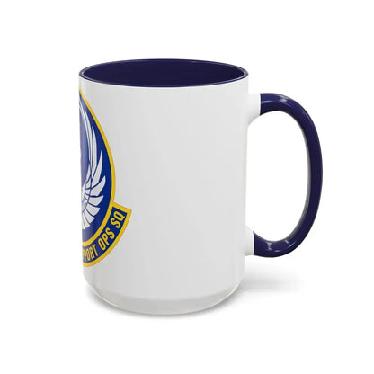 621 Mobility Support Operations Squadron AMC (U.S. Air Force) Accent Coffee Mug - Go Mug Yourself