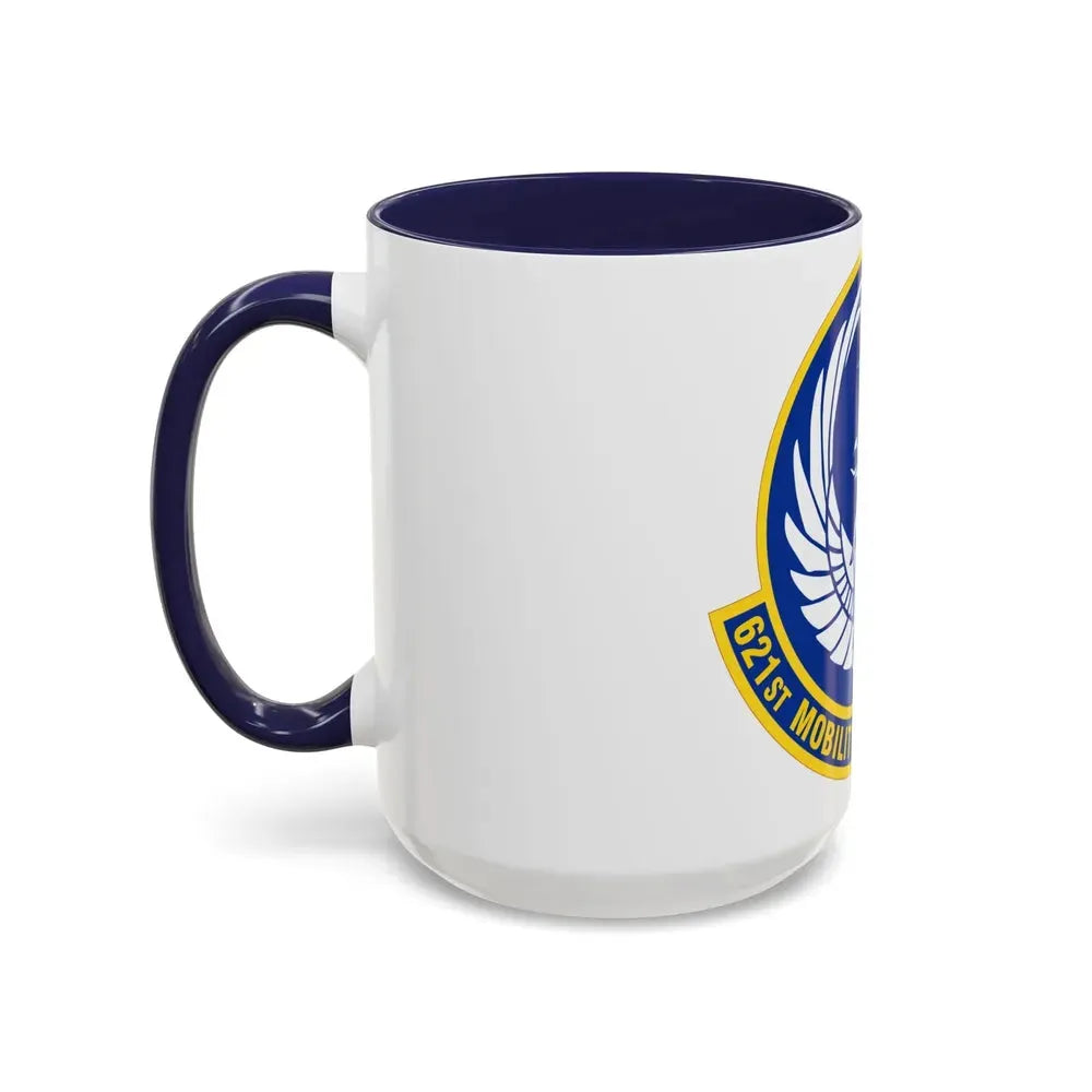 621 Mobility Support Operations Squadron AMC (U.S. Air Force) Accent Coffee Mug - Go Mug Yourself