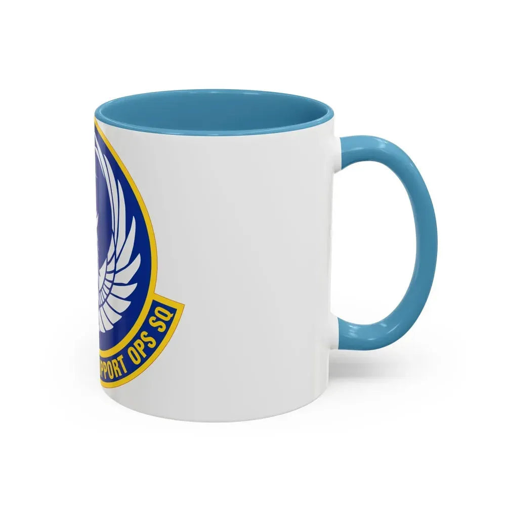 621 Mobility Support Operations Squadron AMC (U.S. Air Force) Accent Coffee Mug - Go Mug Yourself