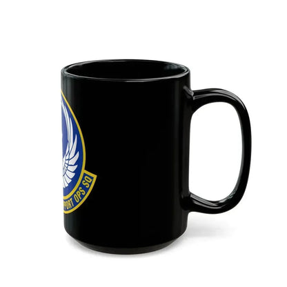 621 Mobility Support Operations Squadron AMC (U.S. Air Force) Black Coffee Mug - Go Mug Yourself