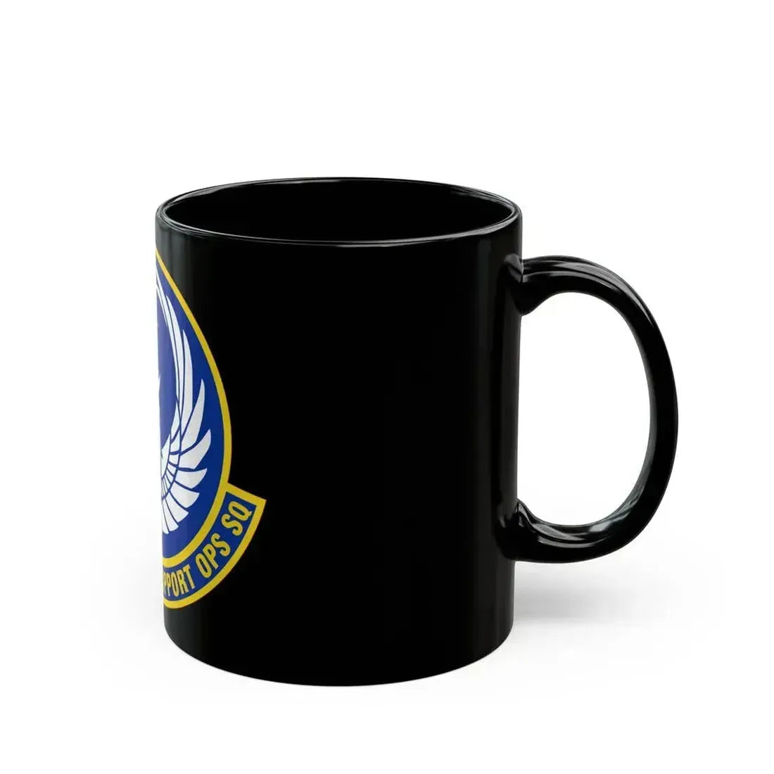 621 Mobility Support Operations Squadron AMC (U.S. Air Force) Black Coffee Mug - Go Mug Yourself