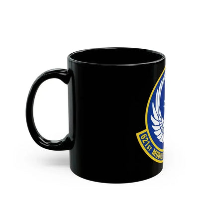 621 Mobility Support Operations Squadron AMC (U.S. Air Force) Black Coffee Mug - Go Mug Yourself