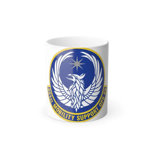 621 Mobility Support Operations Squadron AMC (U.S. Air Force) Color Changing Mug 11oz - Go Mug Yourself