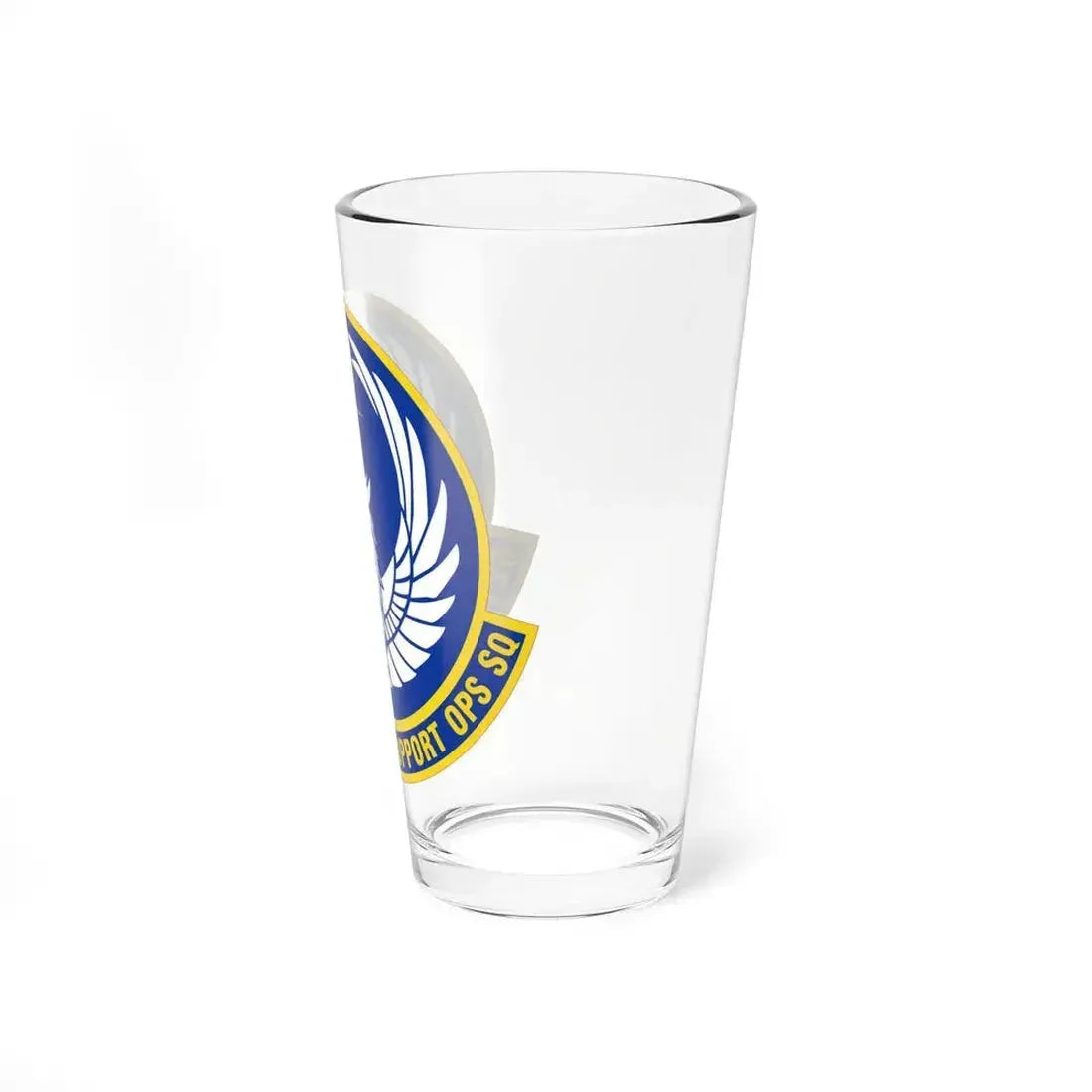 621 Mobility Support Operations Squadron AMC (U.S. Air Force) Pint Glass 16oz - Go Mug Yourself