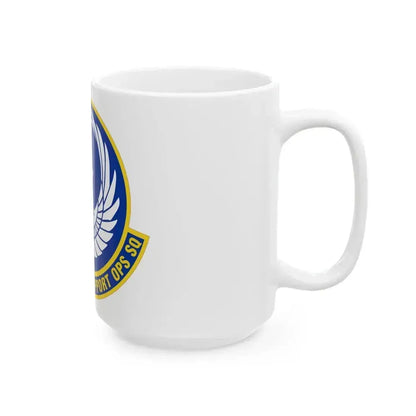 621 Mobility Support Operations Squadron AMC (U.S. Air Force) White Coffee Mug - Go Mug Yourself