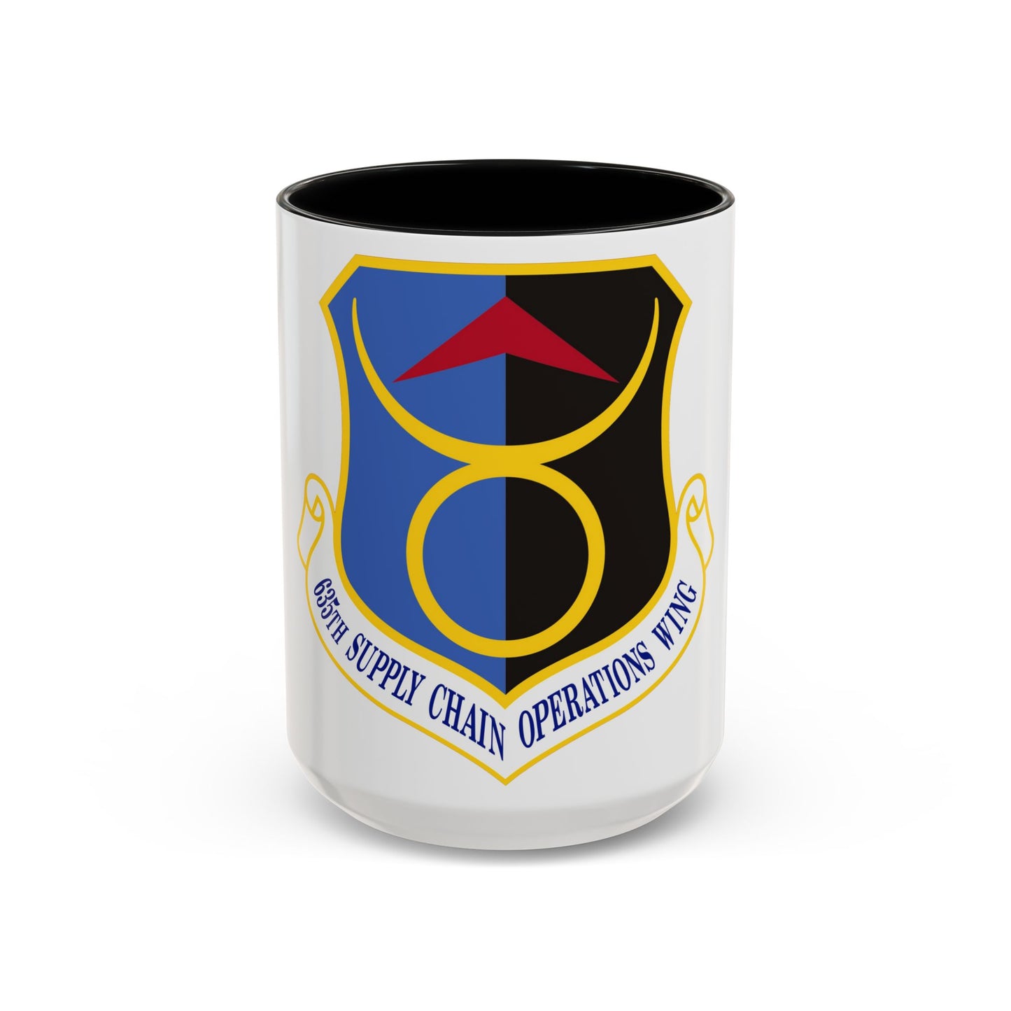 635th Supply Chain Operations Wing (U.S. Air Force) Accent Coffee Mug