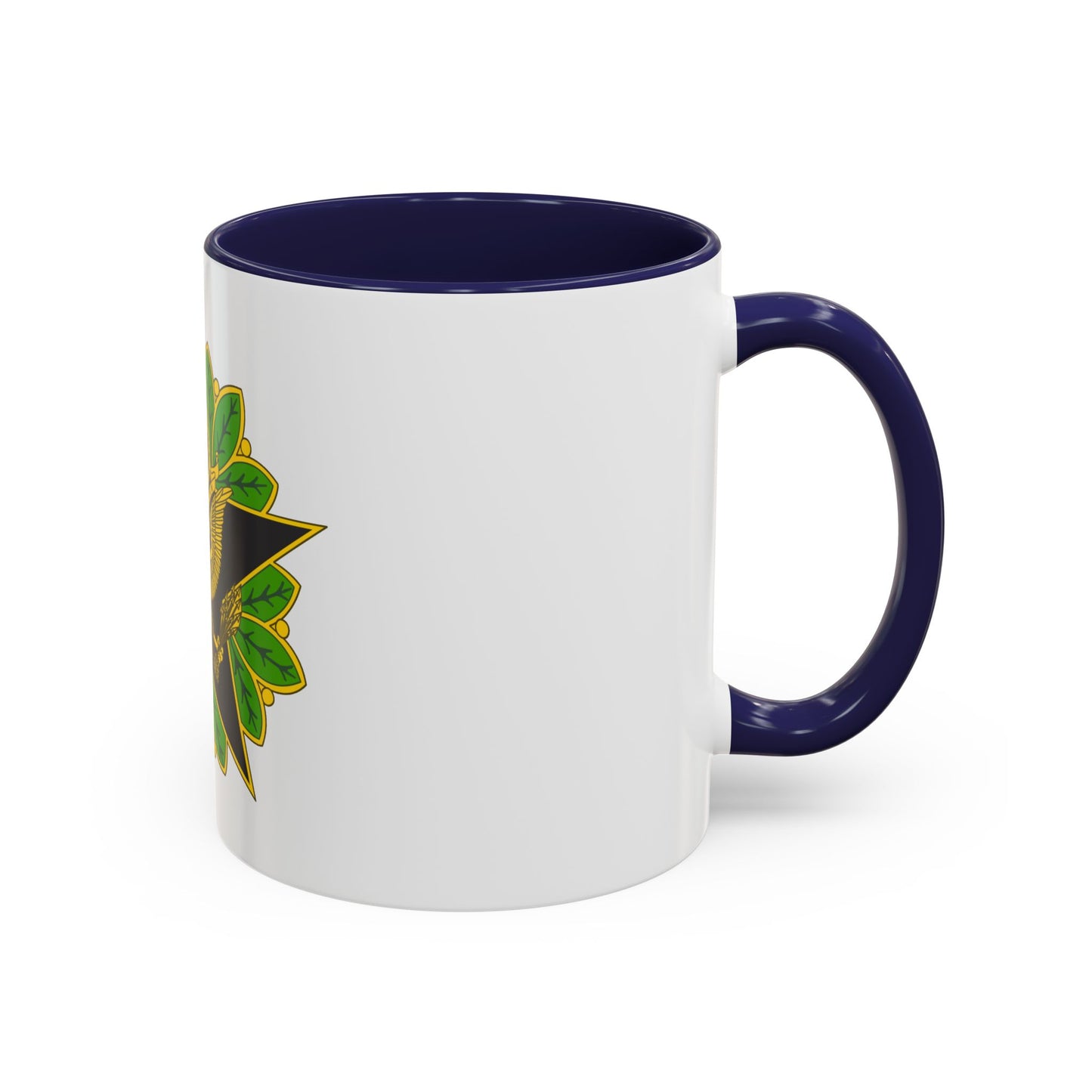 Staff Identification Badge (U.S. Army) Accent Coffee Mug