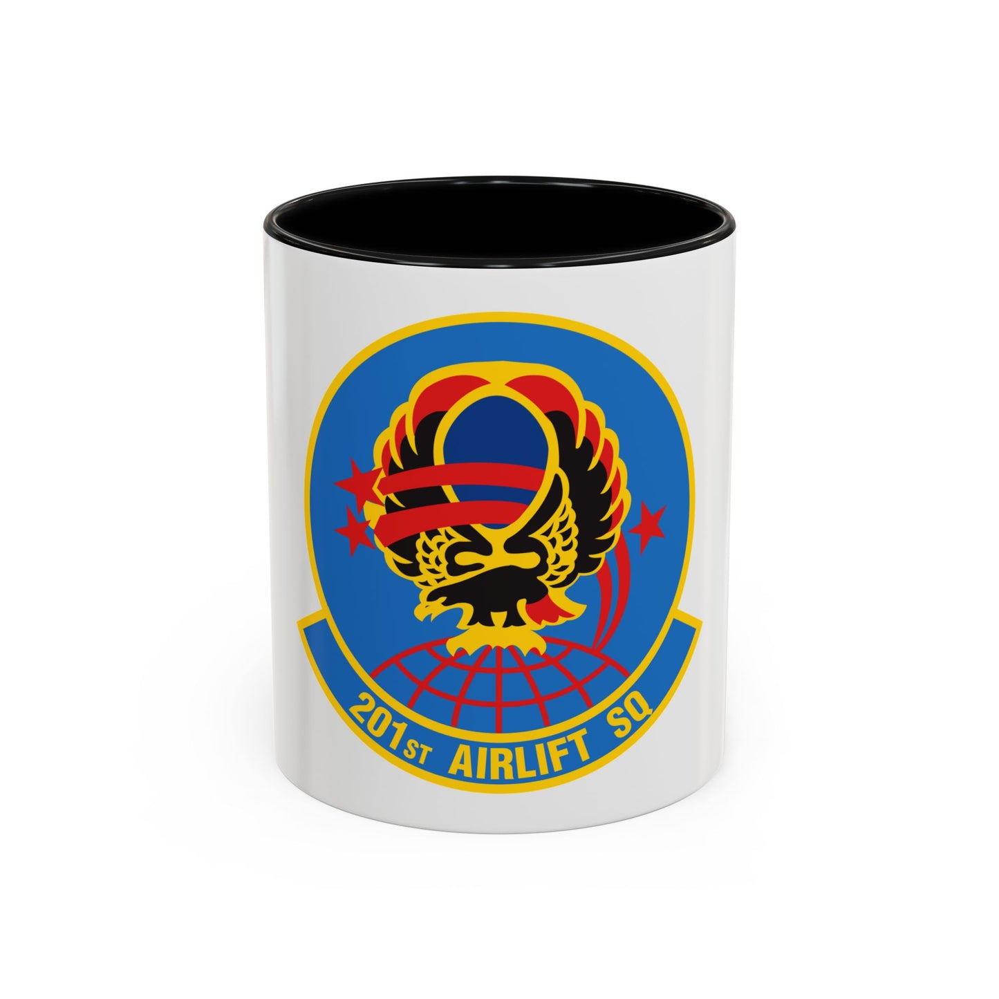 201 Airlift Squadron (U.S. Air Force) Accent Coffee Mug