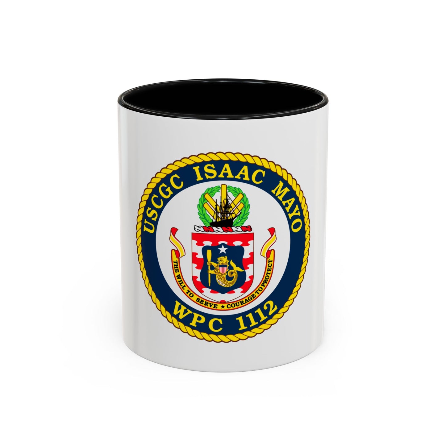 USCGC Isaac Mayo WPC 1112 (U.S. Coast Guard) Accent Coffee Mug