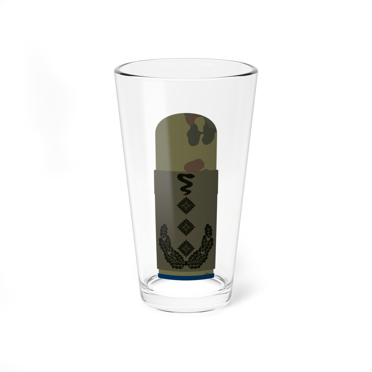 HA OS5 53e Oberstveterinär San TM R (Military Rank) Pint Glass 16oz