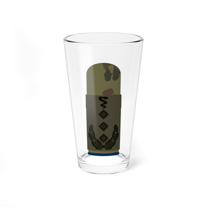 HA OS5 53e Oberstveterinär San TM R (Military Rank) Pint Glass 16oz