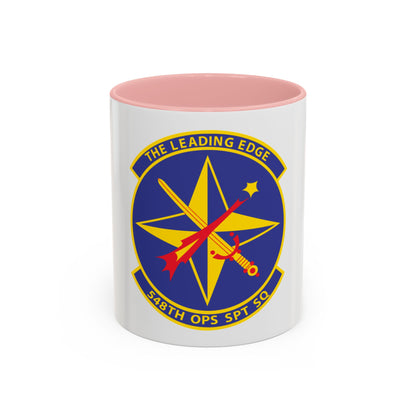548th OPS SPT Sq (U.S. Air Force) Accent Coffee Mug