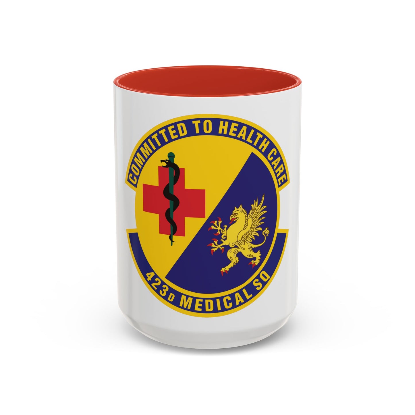 423d Medical Squadron (U.S. Air Force) Accent Coffee Mug