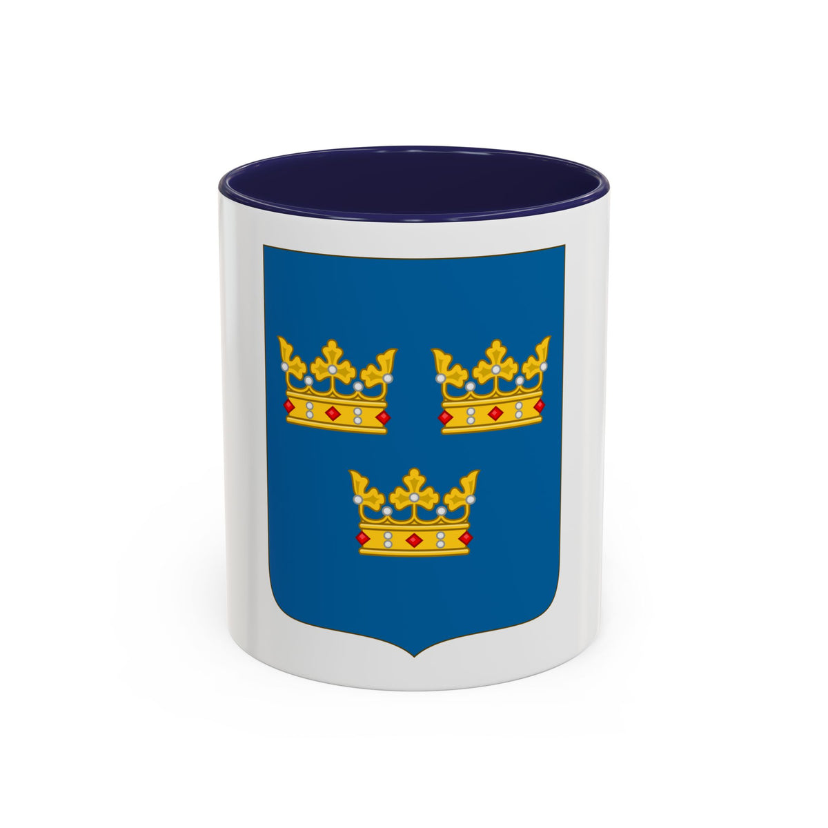 Shield of arms of Sweden - Accent Coffee Mug