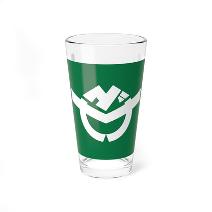 Flag of Yuza Yamagata (Japan) Pint Glass 16oz