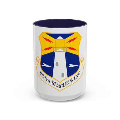 Tasse à café décorative 920e escadre de sauvetage (US Air Force)