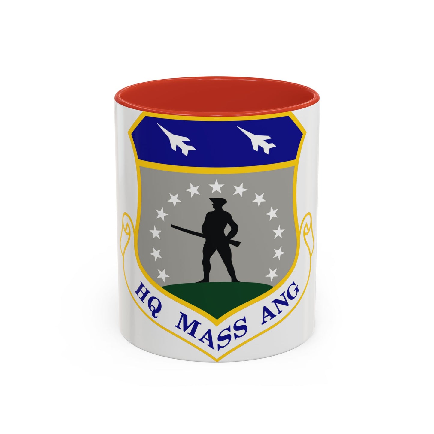 Headquarters Massachusetts Air National Guard (U.S. Air Force) Accent Coffee Mug