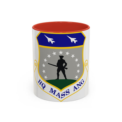 Headquarters Massachusetts Air National Guard (U.S. Air Force) Accent Coffee Mug