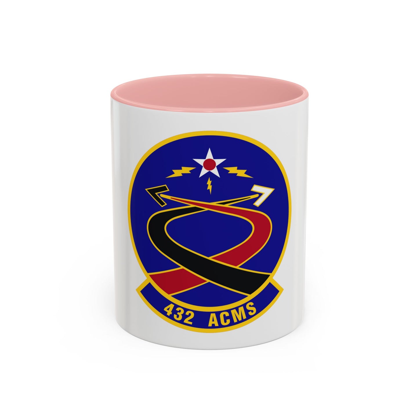 432d Aircraft Communications Maintenance Squadron (U.S. Air Force) Accent Coffee Mug