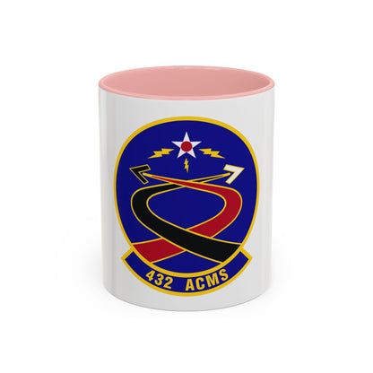 432d Aircraft Communications Maintenance Squadron (U.S. Air Force) Accent Coffee Mug