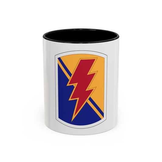 79 Infantry Brigade Combat Team insignia (U.S. Army) Accent Coffee Mug