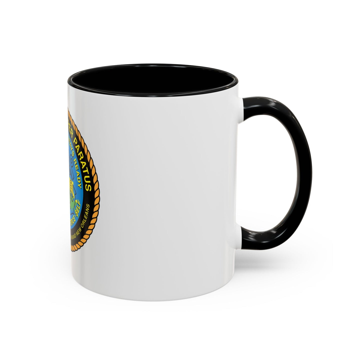 USCG ISC New Orleans (U.S. Coast Guard) Accent Coffee Mug