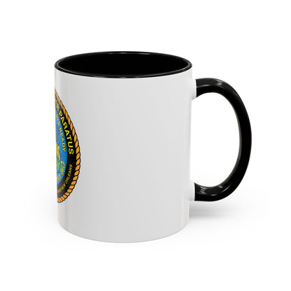 USCG ISC New Orleans (U.S. Coast Guard) Accent Coffee Mug