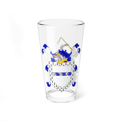 Coat of Arms of William Carmichael (United States) (Coat of Arms) Pint Glass 16oz