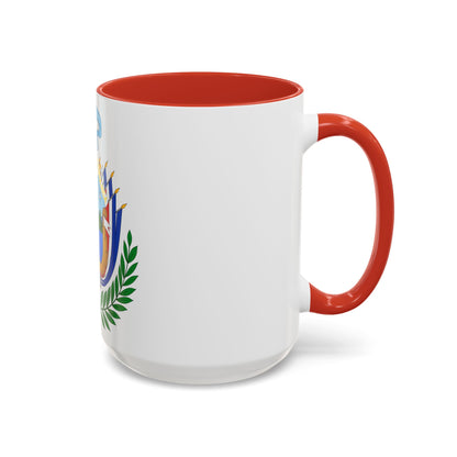 Coat of arms of Costa Rica (1848-1906) - Accent Coffee Mug