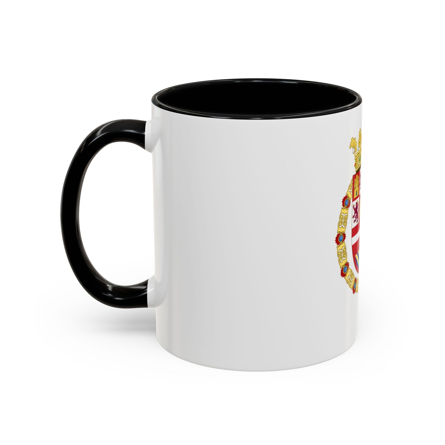 Coat of Arms of Philip II of Spain (1558-1580) - Accent Coffee Mug