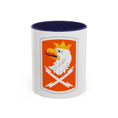 22 Signal Brigade (U.S. Army) Accent Coffee Mug