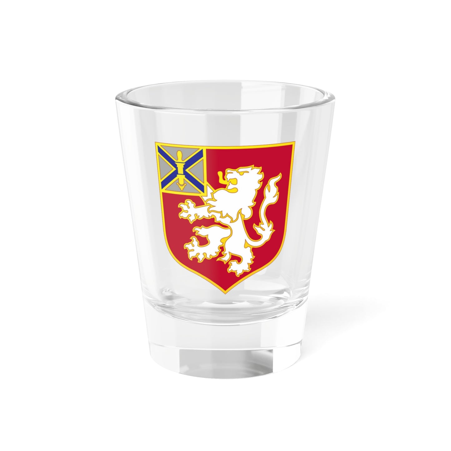 Verre à liqueur du 102e bataillon du génie (armée américaine) 1,5 oz