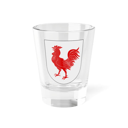 Hanekind vapen (Sweden) (Coat of Arms) Shot Glass 1.5oz