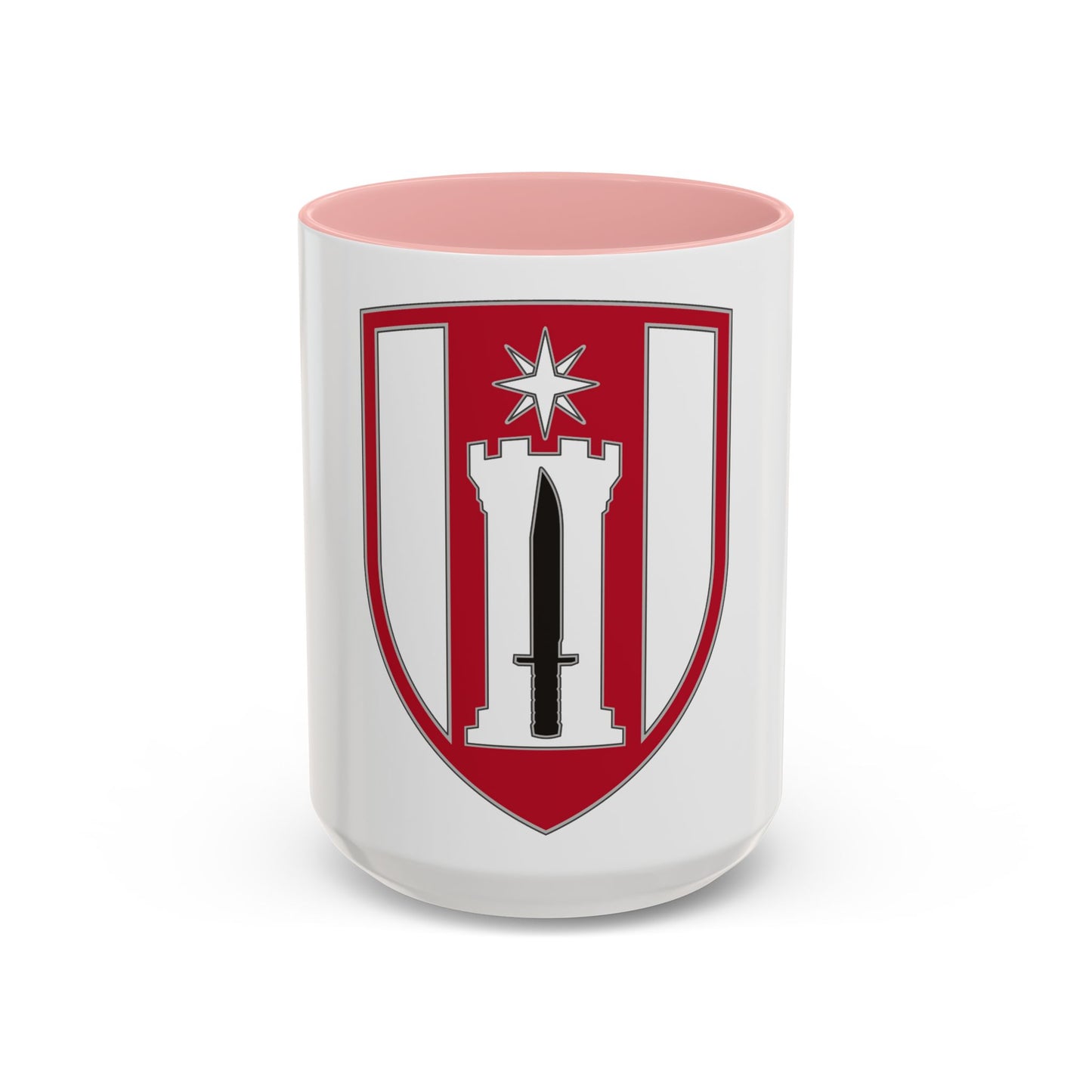 372 Engineer Brigade (U.S. Army) Accent Coffee Mug