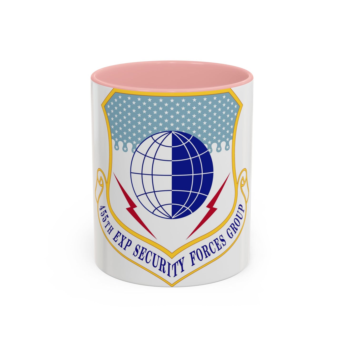 455th Expeditionary Security Forces Group (U.S. Air Force) Accent Coffee Mug