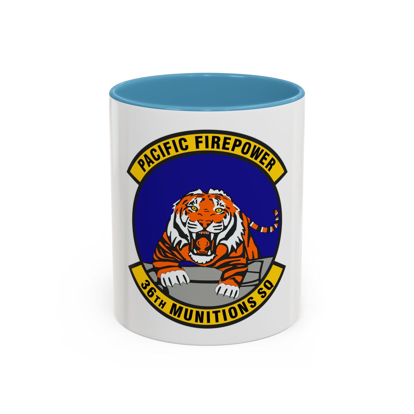 36 Munitions Squadron PACAF (U.S. Air Force) Accent Coffee Mug